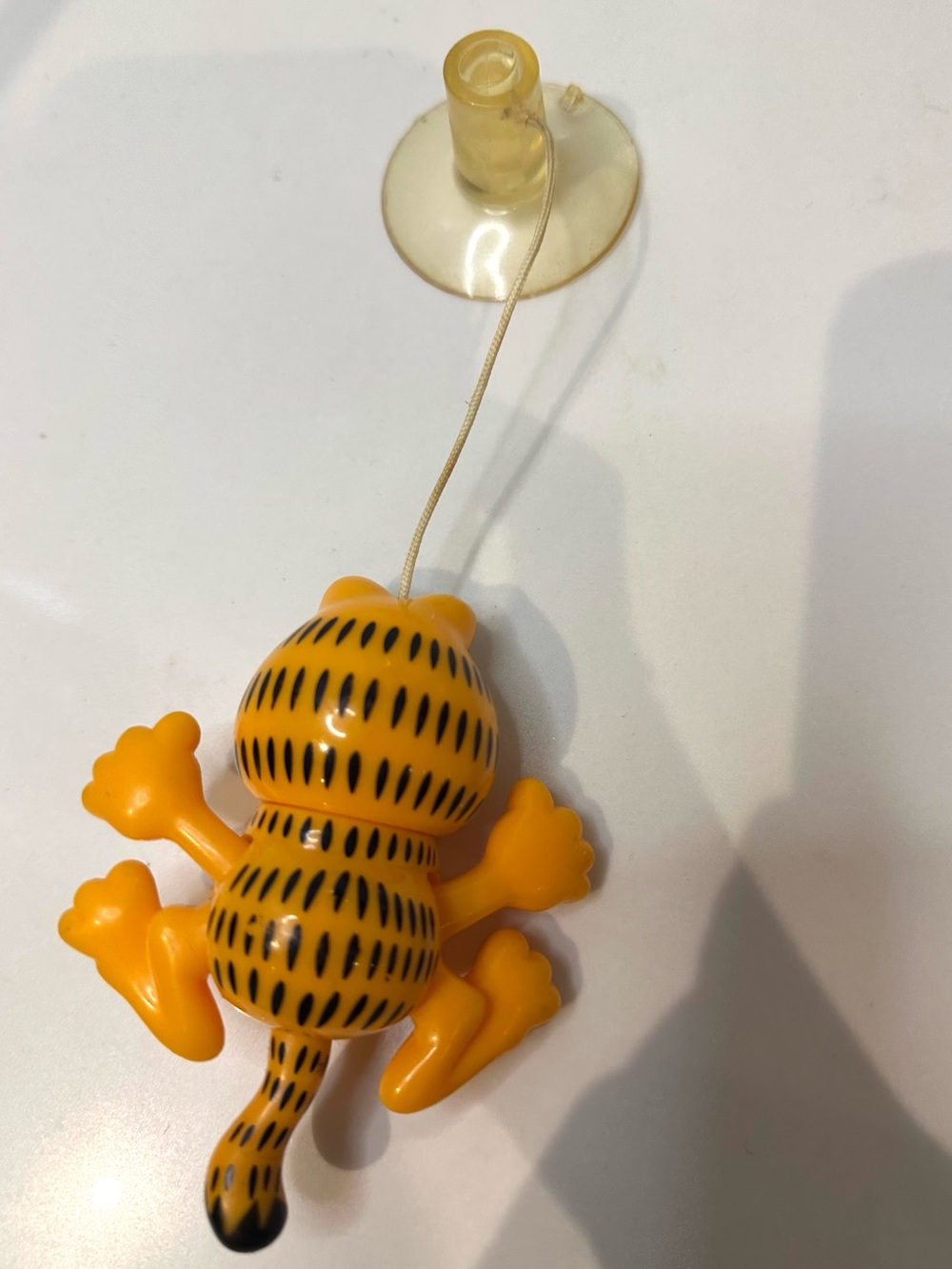 Vintage Garfield Suction Cup Window Hanger Toy 80s - Picture 2 of 2